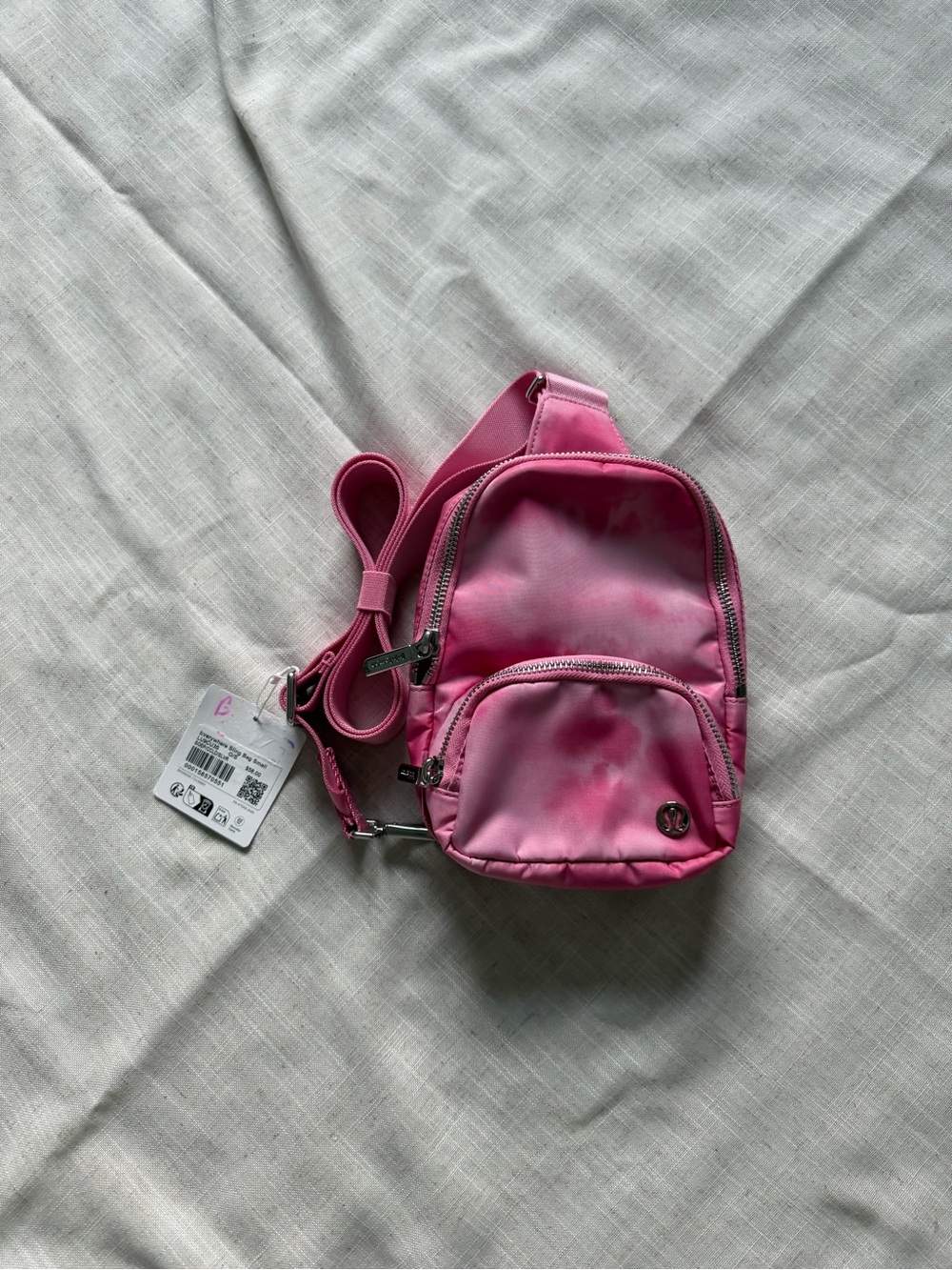 lululemon athletica Pink Mini Sling Backpack